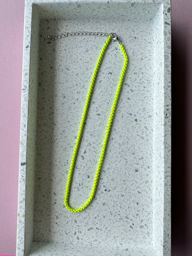 Bright Enamel Necklaces - Eleven10Leather and Designs
