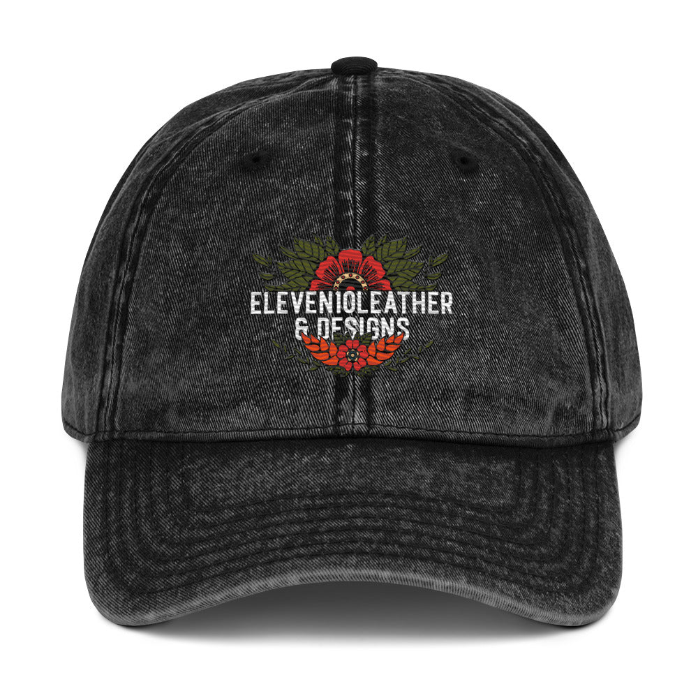 Eleven10 In Bloom Dad Hat - Eleven10Leather and Designs