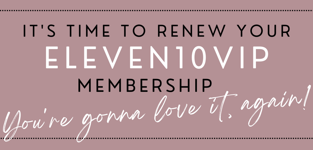 Eleven10VIP Membership Renewal - Eleven10Leather and Designs