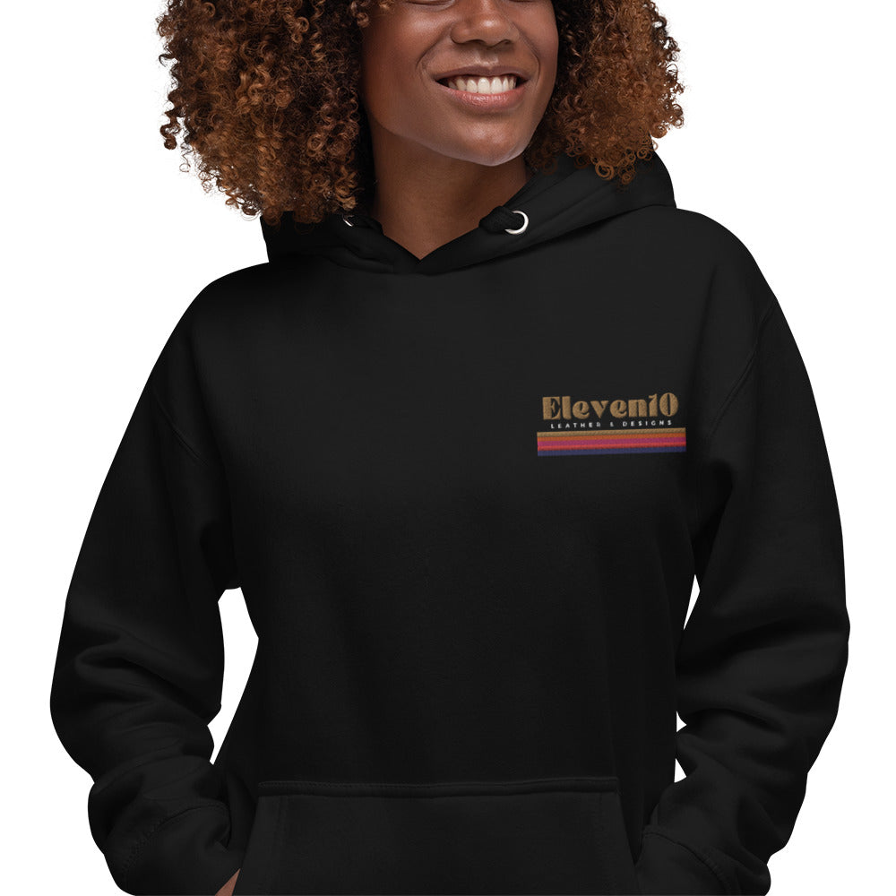 E10L Rainbow Hoodie - Eleven10Leather and Designs